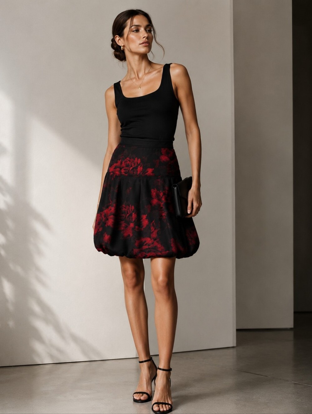 Ann Taylor Silk/Wool Blend Skirt